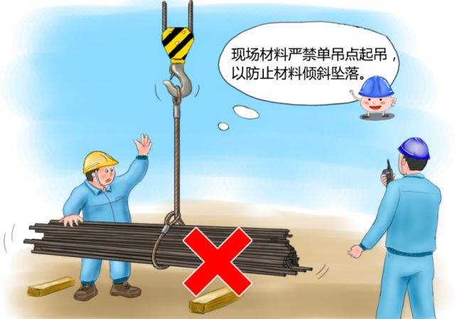 起重作業嚴禁近人